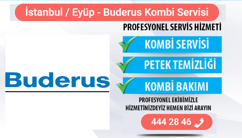 eyüp buderus kombi bakımı