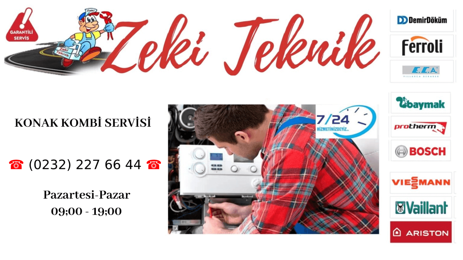 konak kombi servisi